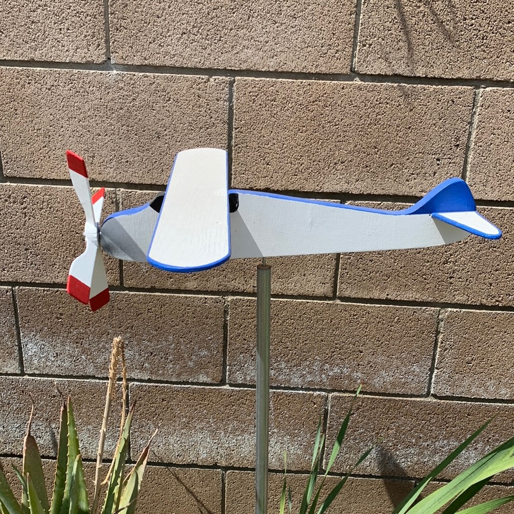 COPY - Airplane Whirlygig Custom Made